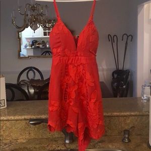 Angel Biba red romper new